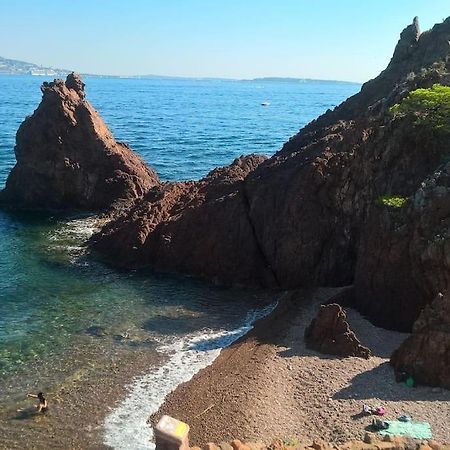 2 Pieces Climatise A 200M Des Plages Théoule-sur-Mer Esterno foto